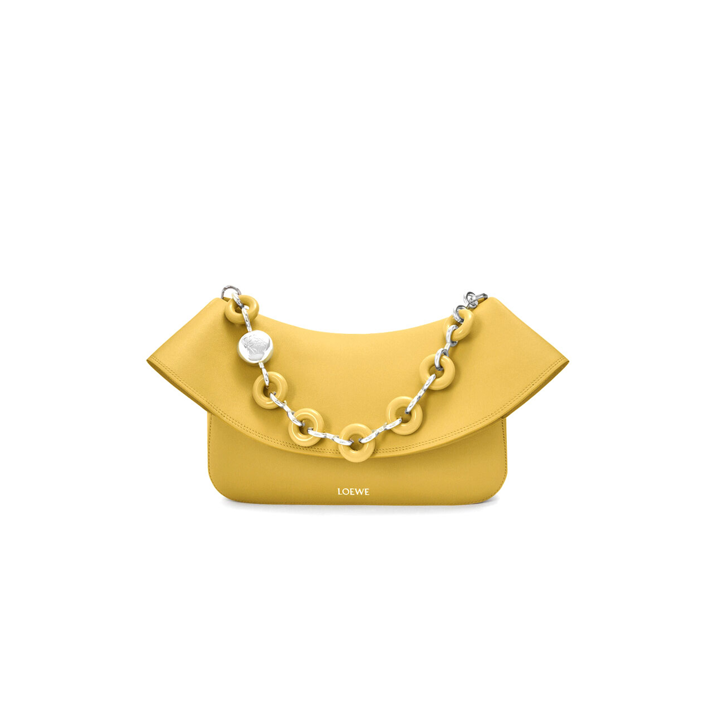 LOEWE MEDIUM OLA BAG IN SMOOTH CALFSKIN AP22P22X07 (26*18*13cm)